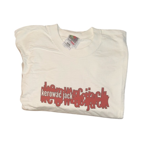 Fruit of the Loom Other - Jack Kerouac “ Kerowac Jack” Men’s White T-Shirt